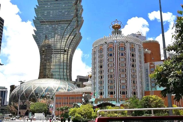 Tour panoramico in autobus aperto Hop-On Hop-Off di Macao