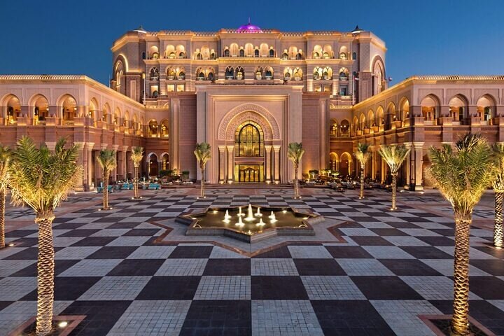 Dubai til Abu Dhabi City Tour med Grand Mosque Emirates Palace