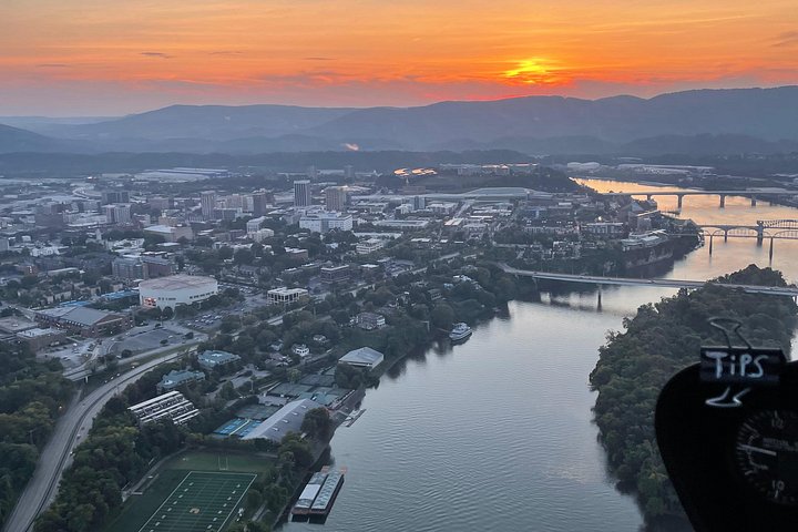 Chattanooga Helicopter Adventure - Vues emblématiques sur la ville et la rivière