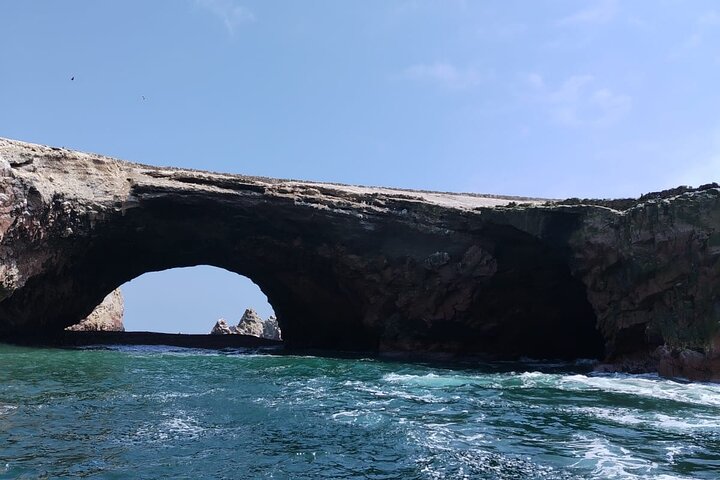 Ballestas island & Paracas reserve from PISCO CRUISESHIP TERMINAL