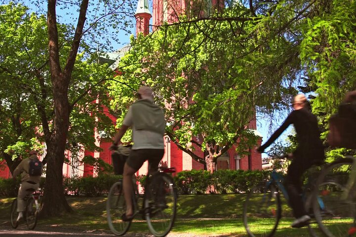 Tampere Scenic Bike Tour mit Sauna und lokalen Aromen