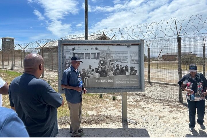 Robben Island och fängelse guidad tur med färjebiljett