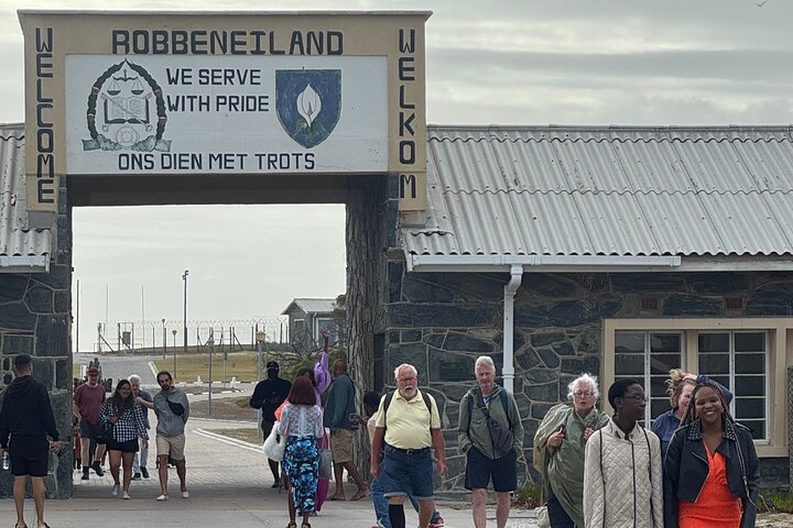 Robben Island och fängelse guidad tur med färjebiljett