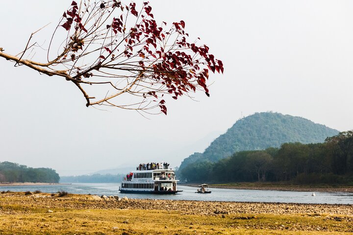 Yangshuo Ruyi Peak kabelbaan en Li River volledige dag cruise tour