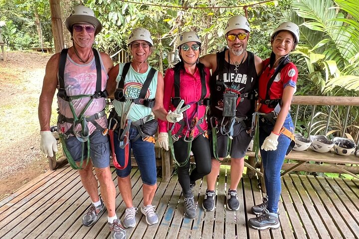 Adventure Combo Tour : aventure en tyrolienne et canaux de Tortuguero
