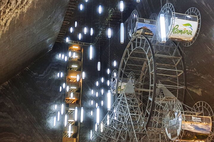 Salzbergwerk Turda, Dorf Rimetea und Alba Iulia, ab Cluj