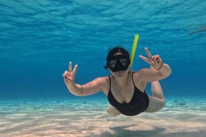 4 timmars Cozumel Turtle Sanctuary upplevelse på en lyxig Catamarán