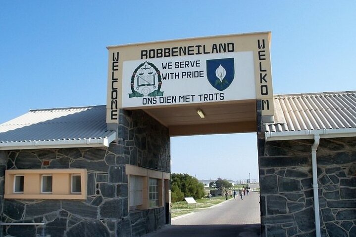 Robben Island och fängelse guidad tur med färjebiljett