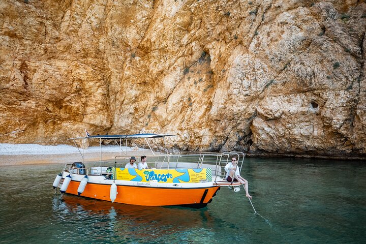 Wilde baaien van Krk Island: Een privé boottocht van een halve dag