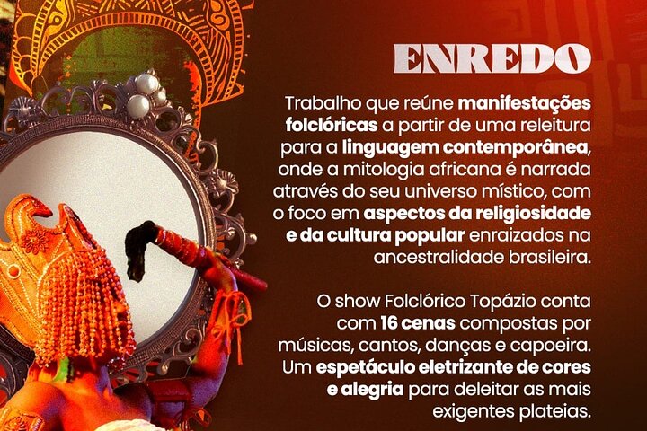 Notte di Bahia - Spettacolo folkloristico e cena, Salvador, Bahia, Brasile