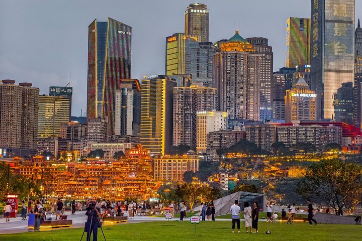 Chongqing : Privé voedseltour en magisch uitzicht op de nacht