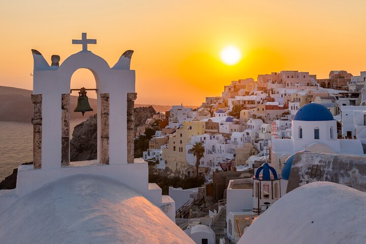 Coucher de soleil à Santorin - Visite des vues les plus époustouflantes de l'île