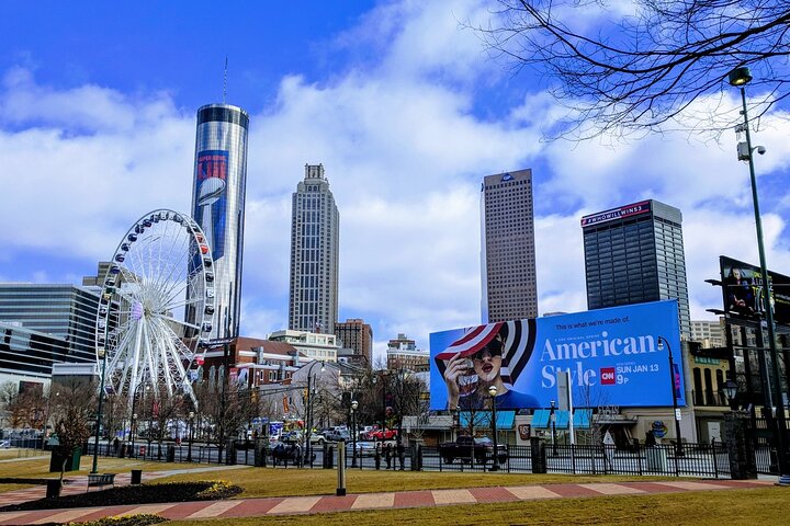 Recorrido turístico narrado en tranvía de 90 minutos en Atlanta