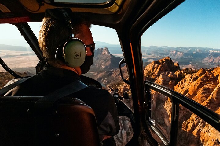 35 mijl - Zion National Park Panoramische helikoptervlucht