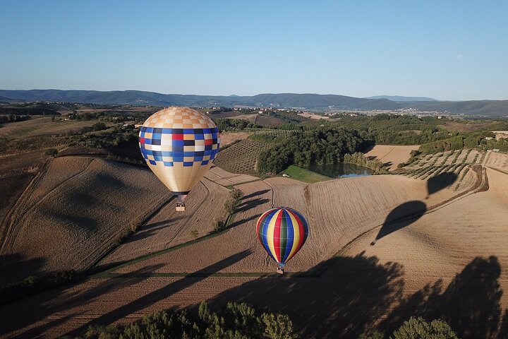 Luchtballonvlucht Toscane boven Chianti en Siena