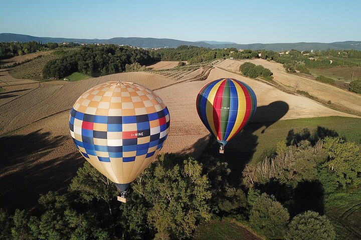 Luchtballonvlucht Toscane boven Chianti en Siena