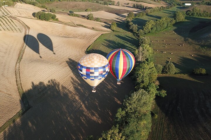 Luchtballonvlucht Toscane boven Chianti en Siena