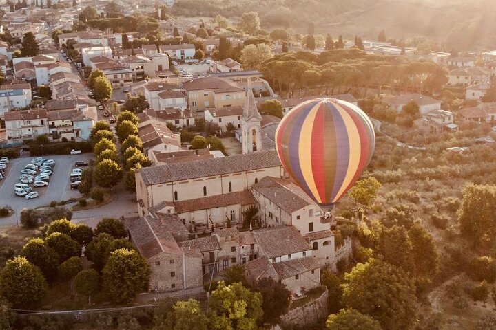 Luchtballonvlucht Toscane boven Chianti en Siena