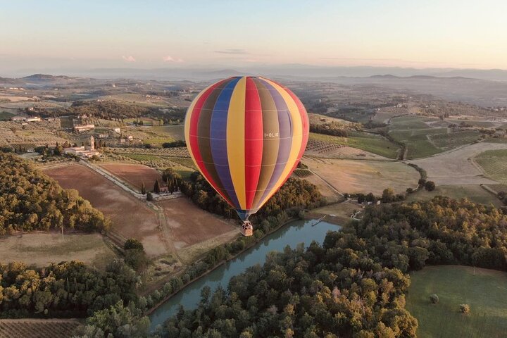 Luchtballonvlucht Toscane boven Chianti en Siena