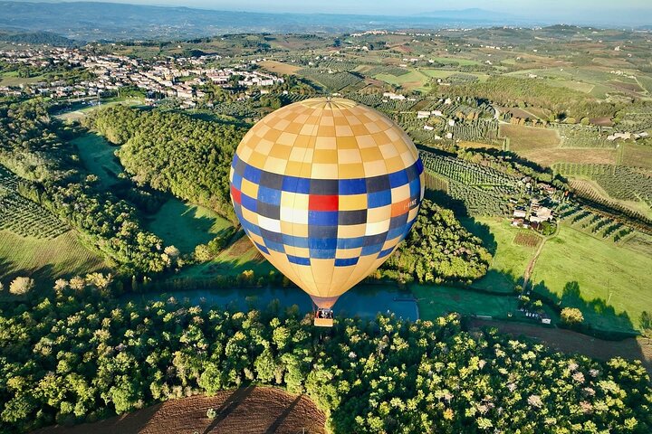 Luchtballonvlucht Toscane boven Chianti en Siena