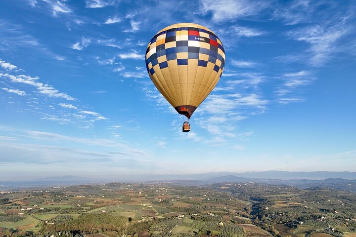 Luchtballonvlucht Toscane boven Chianti en Siena