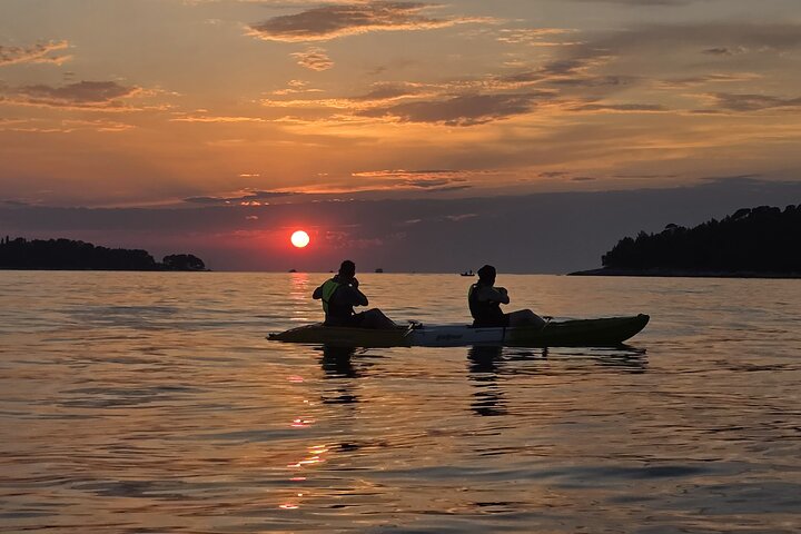 Rovinj fantastisk kajak tur-fri drikke & snorkling & spring & billeder