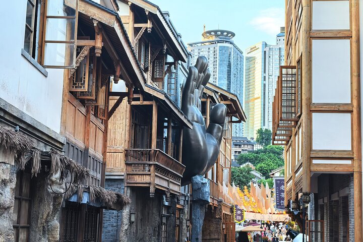 Chongqing : Privé voedseltour en magisch uitzicht op de nacht