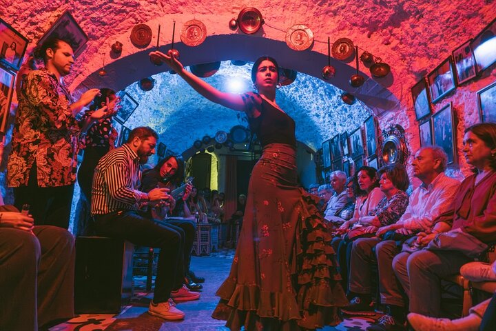 Spettacolo di flamenco nella Cueva Los Amayas di Sacromonte