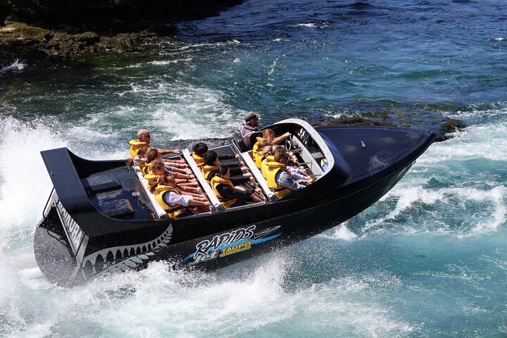Waikato River Jet Boat Ride från Taupo