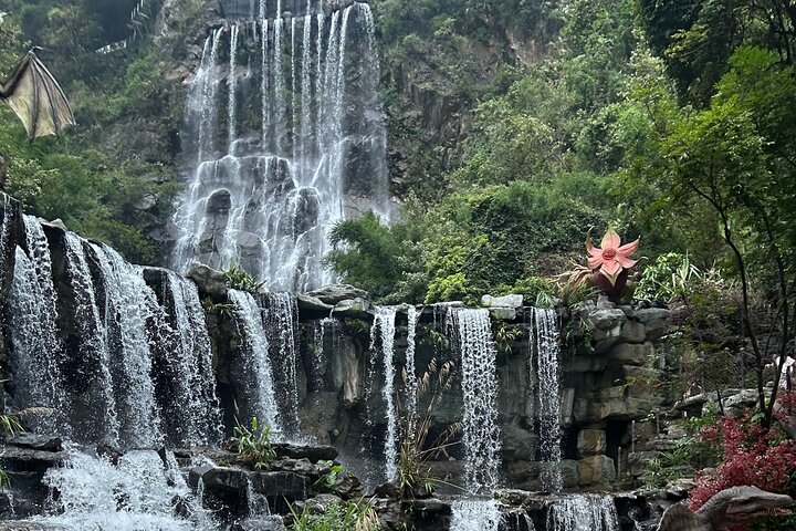 Gulong Gorge Skywalk Glazen Brug en Uitzicht op de Waterval Tour