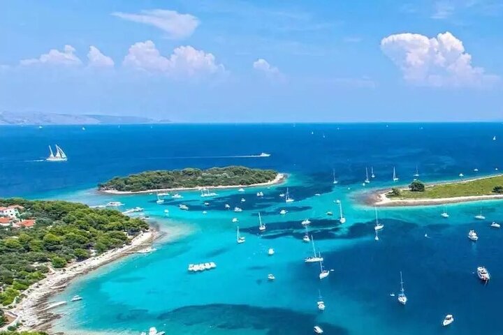 Trogir : Safari en moto acuática con snorkel y laguna azul