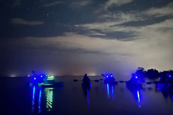 Tour in kayak bioluminescente nella laguna del fiume Indiano della Florida