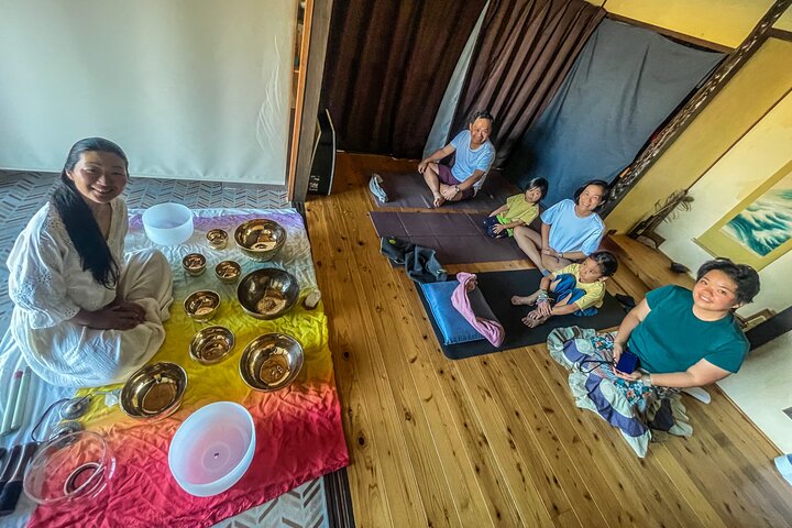Bagno sonoro privato Meditazione in casa con vista sull'oceano e Beppu onsen