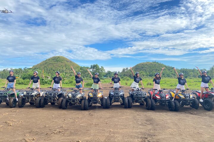 Tour de aventura en Chocolatehills con Pangas Falls, ATV Y Zipline