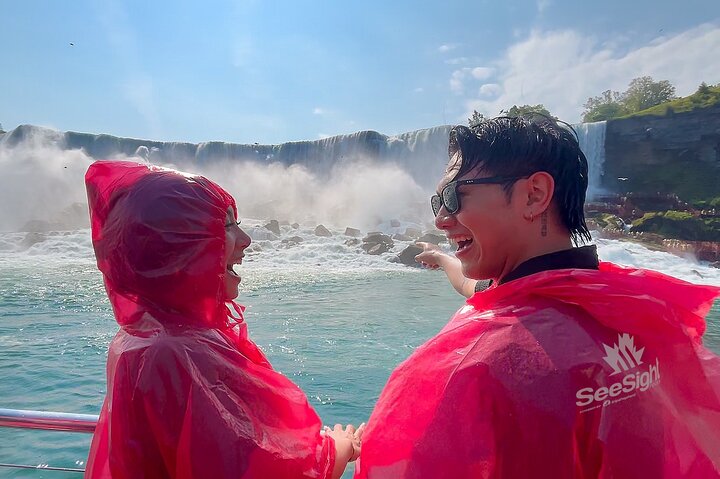 Tour a las Cataratas del Niágara Canadá : Helicóptero, crucero en barco & viaje