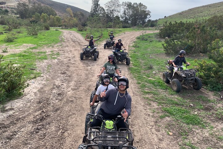 Seilrutschen / Quads in Rosarito / Paintball + Transport
