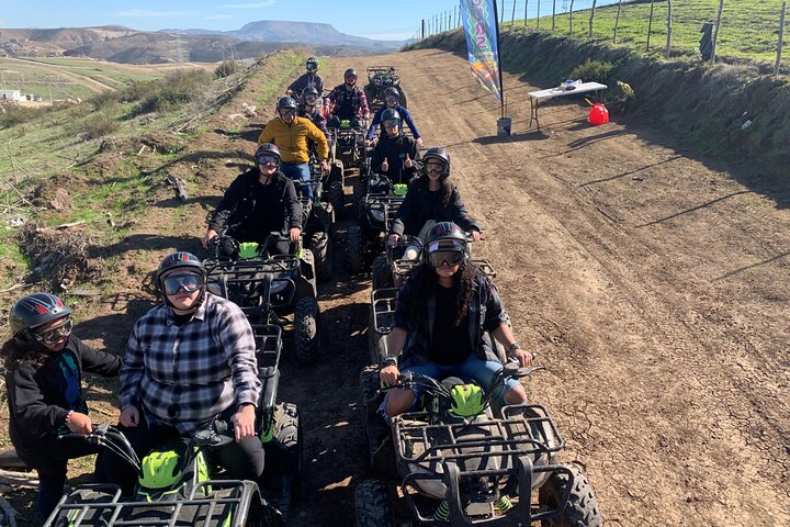 Seilrutschen / Quads in Rosarito / Paintball + Transport