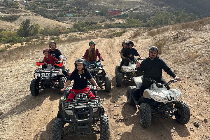 Seilrutschen / Quads in Rosarito / Paintball + Transport