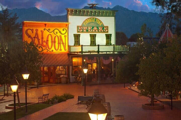Pistoleros Wild West Show biljett, Tucson, Arizona