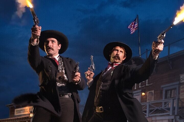 Pistoleros Wild West Show biljett, Tucson, Arizona