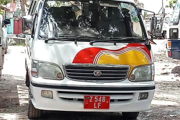 Zanzibar Flygplatstransfer ZNZ Private Taxi Hotel Transfer