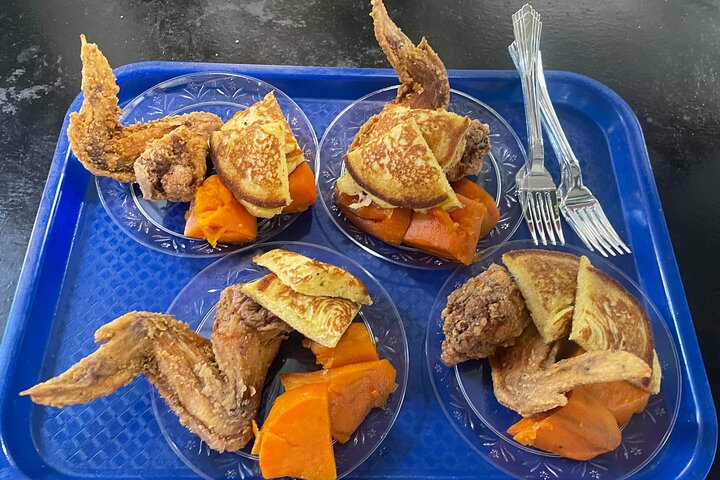 Tour gastronomico del mercato storico di 2 ore e lezione pratica sui biscotti