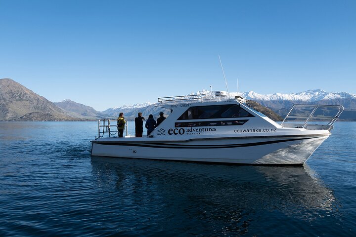 Croisière sur le lac et promenade dans la nature de l'île Mou Waho