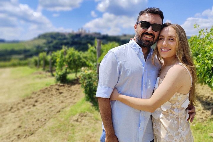 Visite des vins de Toscane : 2 vignobles et Chianti au départ de San Gimignano