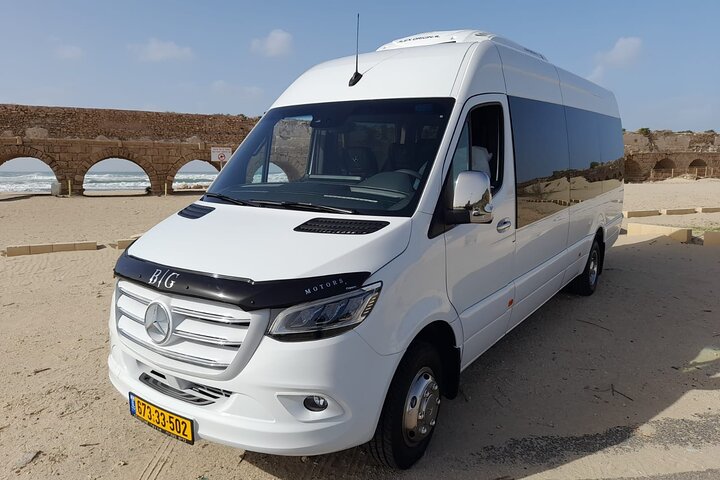 Transfers - Haifa, TLV, Aeroporto, JLM, Jordânia - VIP minibus