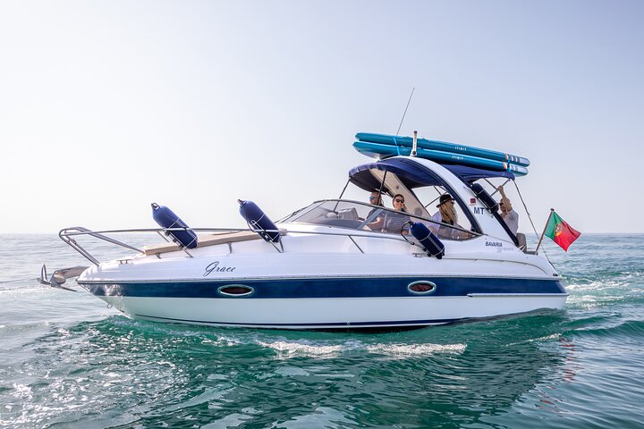 Luksus privat båt til Ponta de Piedade + paddleboarding