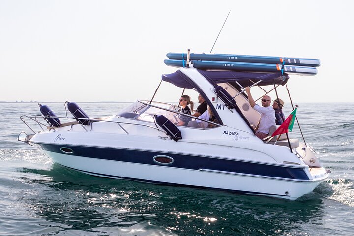 Luksus privat båt til Ponta de Piedade + paddleboarding