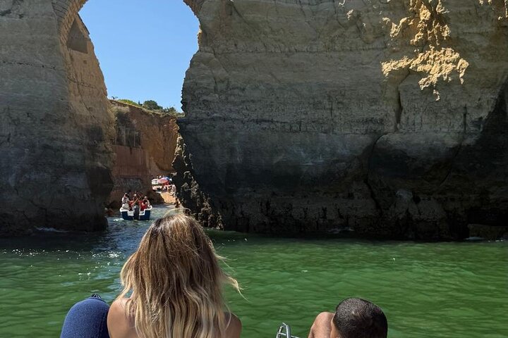 Luksus privat båt til Ponta de Piedade + paddleboarding