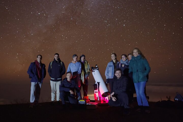 Stjärnskådning privat tur på Roque De Los Muchachos i La Palma