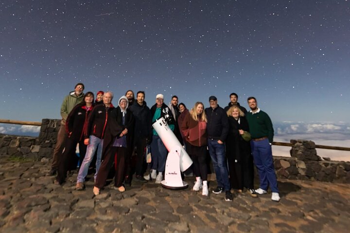 Stjärnskådning privat tur på Roque De Los Muchachos i La Palma